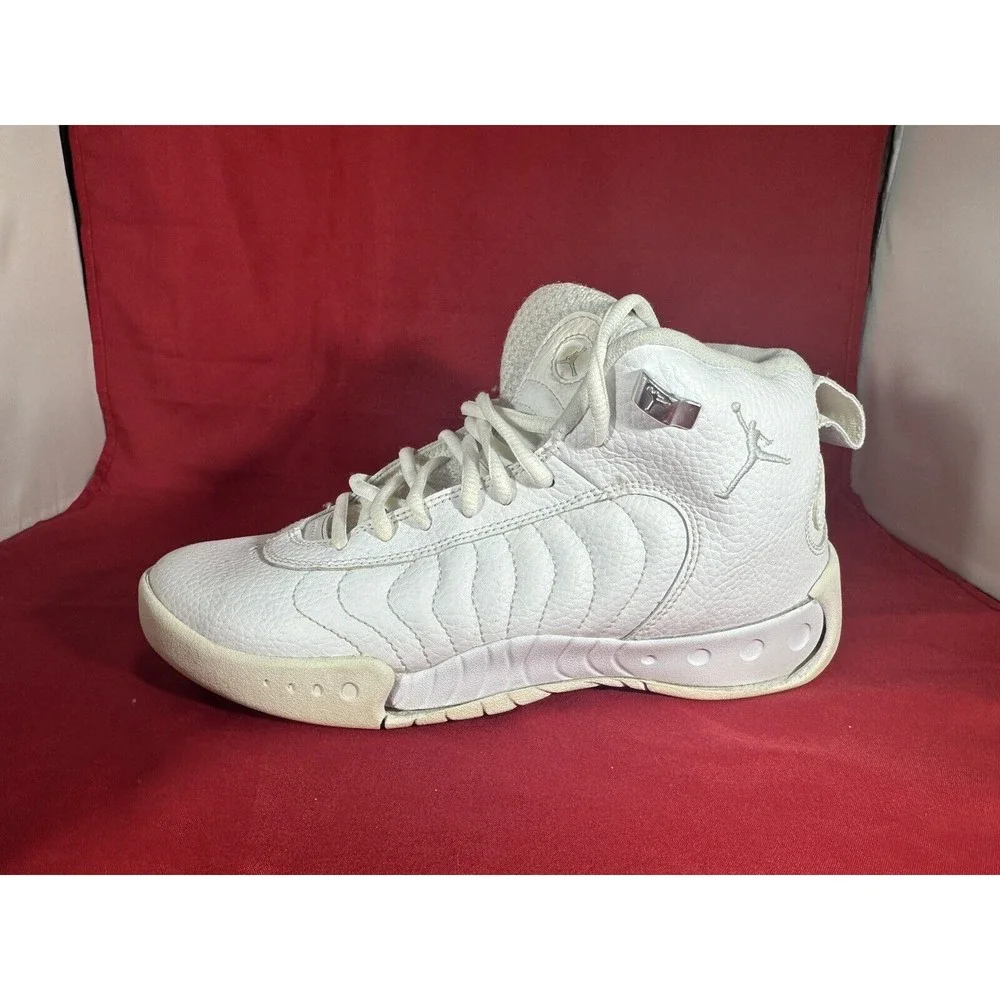 Nike Air Jordan Jumpman Pro BG (GS) Platinum‎ White 907973-100 Youth Size 5.5Y